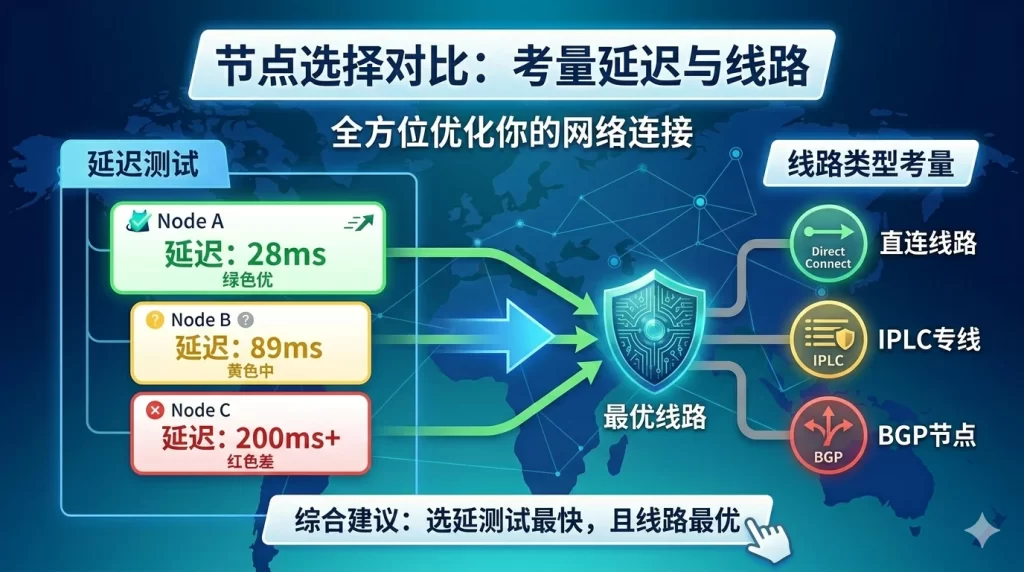 机场节点选择对比